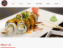 Tablet Screenshot of cevichearigato.com